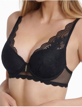 Бюстгальтер пуш-ап Esotiq ILONA 41011 черный, Цвет: черный, Размеры: 80C