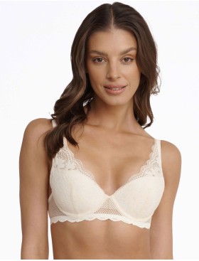 Бюстгальтер пуш-ап Esotiq ILONA 41011 экрю, Цвет: экрю, Размеры: 70E, изображение 4