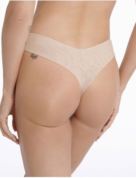 Трусики стринги Esotiq IVEY 40888 светло-бежевый, Цвет: светло-бежевый, Размеры: S, изображение 2