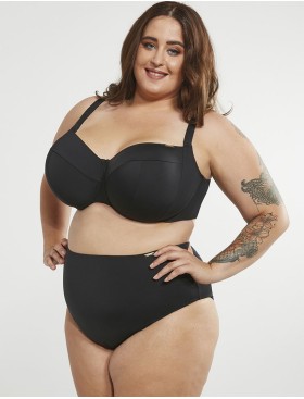 Плавки женские высокие Kris Line BEACH BLACK high waist, Цвет: черный, Размеры: 3XL, изображение 5