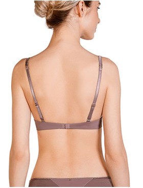 Бюстгальтер с пуш-ап гелем Mioocchi CRYSTALL 7735 stone, Цвет: stone (кофейный), Размеры: 90C, изображение 2