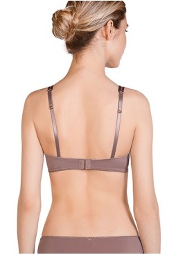 Бюстгальтер бралетт Mioocchi CRYSTALL 7736 stone, Цвет: stone (кофейный), Размеры: 85D, изображение 2