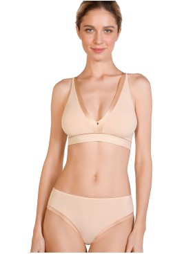 Бралетт со съемными вкладышами Mioocchi CRYSTALL 7740 cipria, Цвет: cipria (пудровый), Размеры: 80B, изображение 3