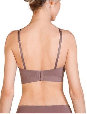 Бралетт со съемными вкладышами Mioocchi CRYSTALL 7740 stone, Цвет: stone (кофейный), Размеры: 70B, изображение 2