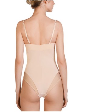 Боди-бандо с пуш-ап Mioocchi CRYSTALL 7742 cipria, Цвет: cipria (пудровый), Размеры: 70A, изображение 2