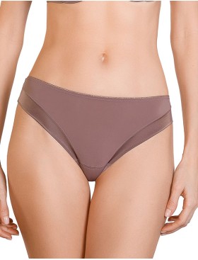 Трусы бразилиана Mioocchi CRYSTALL 7835 stone, Цвет: stone (кофейный), Размеры: M