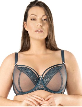 Мягкий бюстгальтер на большую грудь Nipplex DANIELA M деним, Цвет: деним, Размеры: 70I, изображение 2