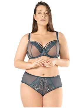 Мягкий бюстгальтер на большую грудь Nipplex DANIELA M деним, Цвет: деним, Размеры: 70I, изображение 3