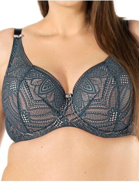 Бюстгальтер на тонком поролоне Nipplex DANIELA U деним, Цвет: деним, Размеры: 90D