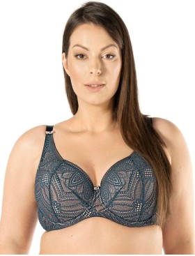 Бюстгальтер на тонком поролоне Nipplex DANIELA U деним, Цвет: деним, Размеры: 90D, изображение 2