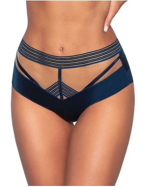 Трусы слипы Novika LOUNA MARINE figi, Цвет: темно-синий, Размеры: S