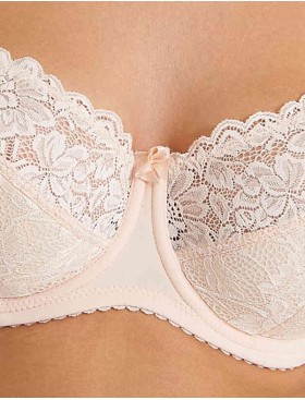 Бюстгальтер полумягкий Simona M 900/05 жасмин, Цвет: жасмин, Размеры: 75H, изображение 6