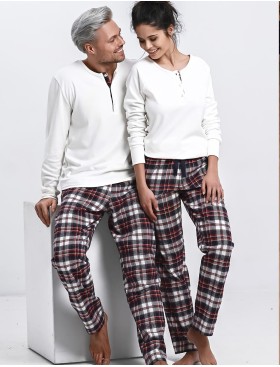 Мужская пижама Sensis PAUL, Цвет: белый, Размеры: XL, изображение 2