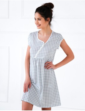 Сорочка для беременных Sensis SYMONE, Цвет: серый, Размеры: L