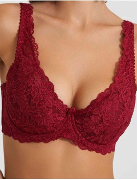 Бюстгальтер на поролоне Simona M 530 румба, Цвет: румба, Размеры: 75H