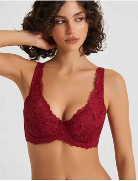 Бюстгальтер на поролоне Simona M 530 румба, Цвет: румба, Размеры: 75H, изображение 5