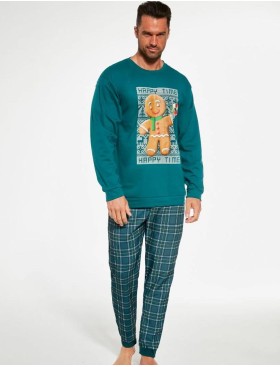 Мужская пижама со штанами Cornette 115 COOKIE 2, Цвет: зеленый, Размеры: L, изображение 2