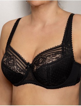 Бюстгальтер полупоролон Fluide COMPLIMENT 6030 черный, Цвет: черный, Размеры: 90C