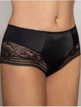 Трусы комфорт женские Fluide COMPLIMENT 6060 черный, Цвет: черный, Размеры: S