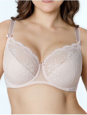 Бюстгальтер полумягкий Honey H04-14-L крем-брюле, Цвет: крем-брюле, Размеры: 75H