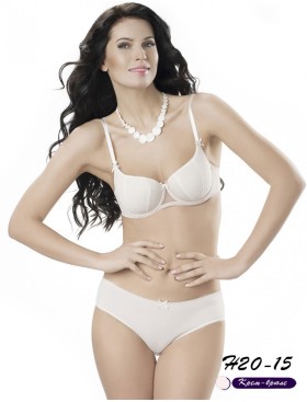 Бюстгальтер балконет тюльпан Honey H20-15-L крем-брюле, Цвет: крем-брюле, Размеры: 75B, изображение 3