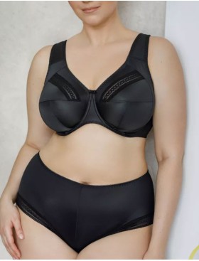 Мягкий бюстгальтер на косточках Honey H46-23-L черный, Цвет: черный, Размеры: 100H, изображение 5