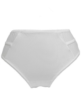 Трусы слипы миди Kinga ONYX 427/3-P белый, Цвет: белый, Размеры: M, изображение 4
