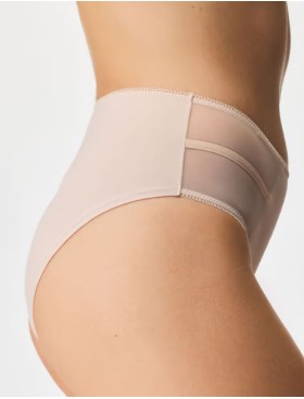 Трусы слипы миди Kinga ONYX 427/3-P бежевый, Цвет: бежевый, Размеры: M, изображение 3