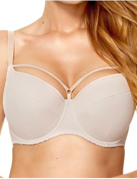 Бюстгальтер балконет Kinga NATI II BC-451 бежевый, Цвет: бежевый, Размеры: 65E