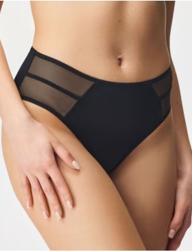 Трусы слипы миди Kinga ONYX 427/3-P черный, Цвет: черный, Размеры: S