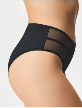 Трусы слипы миди Kinga ONYX 427/3-P черный, Цвет: черный, Размеры: S, изображение 3