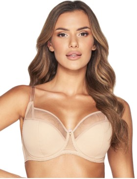 Бюстгальтер полумягкий Kinga SOPHIE BC-676 бежевый, Цвет: бежевый, Размеры: 70L, изображение 4