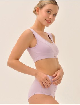 Высокие трусы слипы MY DS103 черничный йогурт, Цвет: сиреневый, Размеры: S, изображение 3