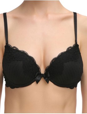 Бюстгальтер пуш-ап гелевый Mioocchi MARTA 7570 nero, Цвет: nero (черный), Размеры: 65B