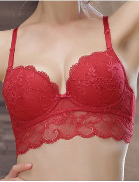 Бюстье с декоративной спинкой Mioocchi WANDA 7511 fuoco, Цвет: fuoco (красный), Размеры: 70C