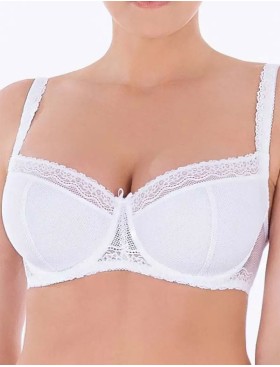 Бюстгальтер балконет Sermija 123-09-L белый, Цвет: белый, Размеры: 90B