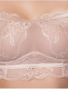 Бюстгальтер бралетт на косточках VOVA LAURA V32519 серебристый пион, Цвет: серебристый пион, Размеры: 70D, изображение 5