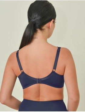 Бюстгальтер балконет тюльпан VOVA LAURA V32526 темно-синий, Цвет: темно-синий, Размеры: 90B, изображение 2