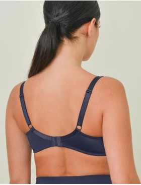 Бюстгальтер балконет пуш-ап VOVA LAURA V32536 темно-синий, Цвет: темно-синий, Размеры: 70F, изображение 2