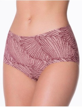 Высокие трусы слипы Julimex WINGS MAXI, Цвет: пыльная роза, Размеры: M