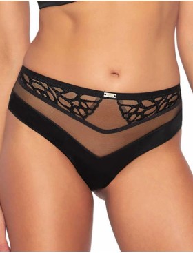 Трусы бразилиана Ava MONARCH 2056 brazilian Black, Цвет: черный, Размеры: S