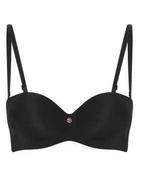 Бюстгальтер бандо пуш-ап Esotiq RAFFEN 39719 черный, Цвет: черный, Размеры: 70F, изображение 6