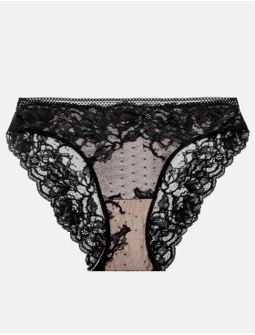 Низкие трусики слипы Esotiq INTONATION 40880 черный+бежевый, Цвет: черный+бежевый, Размеры: S, изображение 5