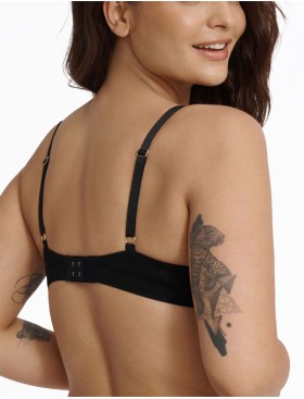 Мягкий бюстгальтер треугольник Esotiq IGA 41190 черный, Цвет: черный, Размеры: 75C, изображение 2