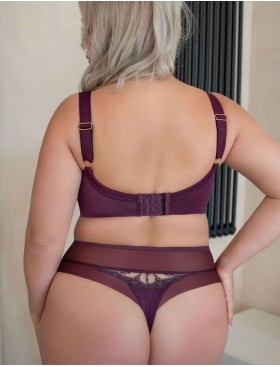 Бюстгальтер мягкий Kris Line FORTUNA PRALINE soft, Цвет: пралине, Размеры: 100C, изображение 4