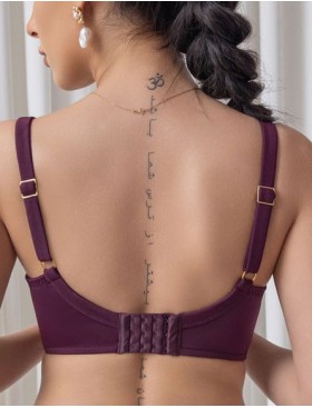 Бюстгальтер балконет мягкий Kris Line FORTUNA PRALINE half cup soft, Цвет: пралине, Размеры: 95C, изображение 2