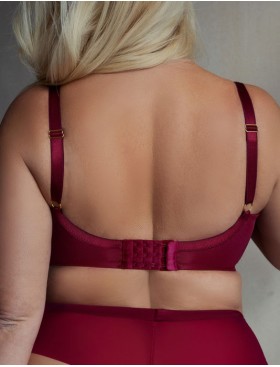 Бюстгальтер глубокий мягкий Kris Line RUBIN soft full cup, Цвет: гранат, Размеры: 85DD, изображение 2