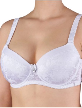 Бюстгальтер с плотной чашкой Leilieve HAUTE COUTURE 7743 bianco, Цвет: bianco (белый), Размеры: 70D