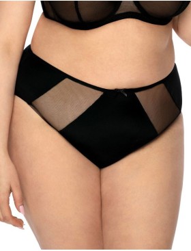 Трусы комфорт женские MAT AGGIE Czarny F-0193-51, Цвет: черный, Размеры: S