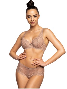 Бюстгальтер балконет тюльпан MAT CARMELA Cappuccino 053-22, Цвет: кофе, Размеры: 65F, изображение 5